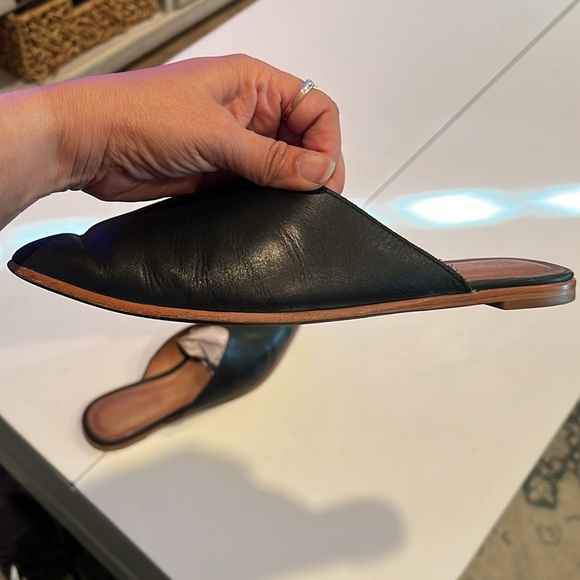 Madewell Emilia Mules - Blk leather, 8.5 EUC - Picture 9 of 12